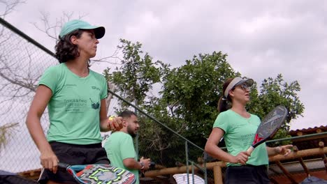Men-and-women-together-enjoying-the-popular-sport-of-Beach-Tennis