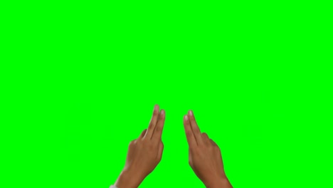 Close-up-of-hand-using-futuristic-digital-screen