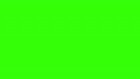 Gold-Dollar-Symbol-exploding-animation-on-green-screen