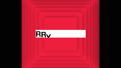 Merry-Christmas-text-with-cubes-pattern-on-red-gradient